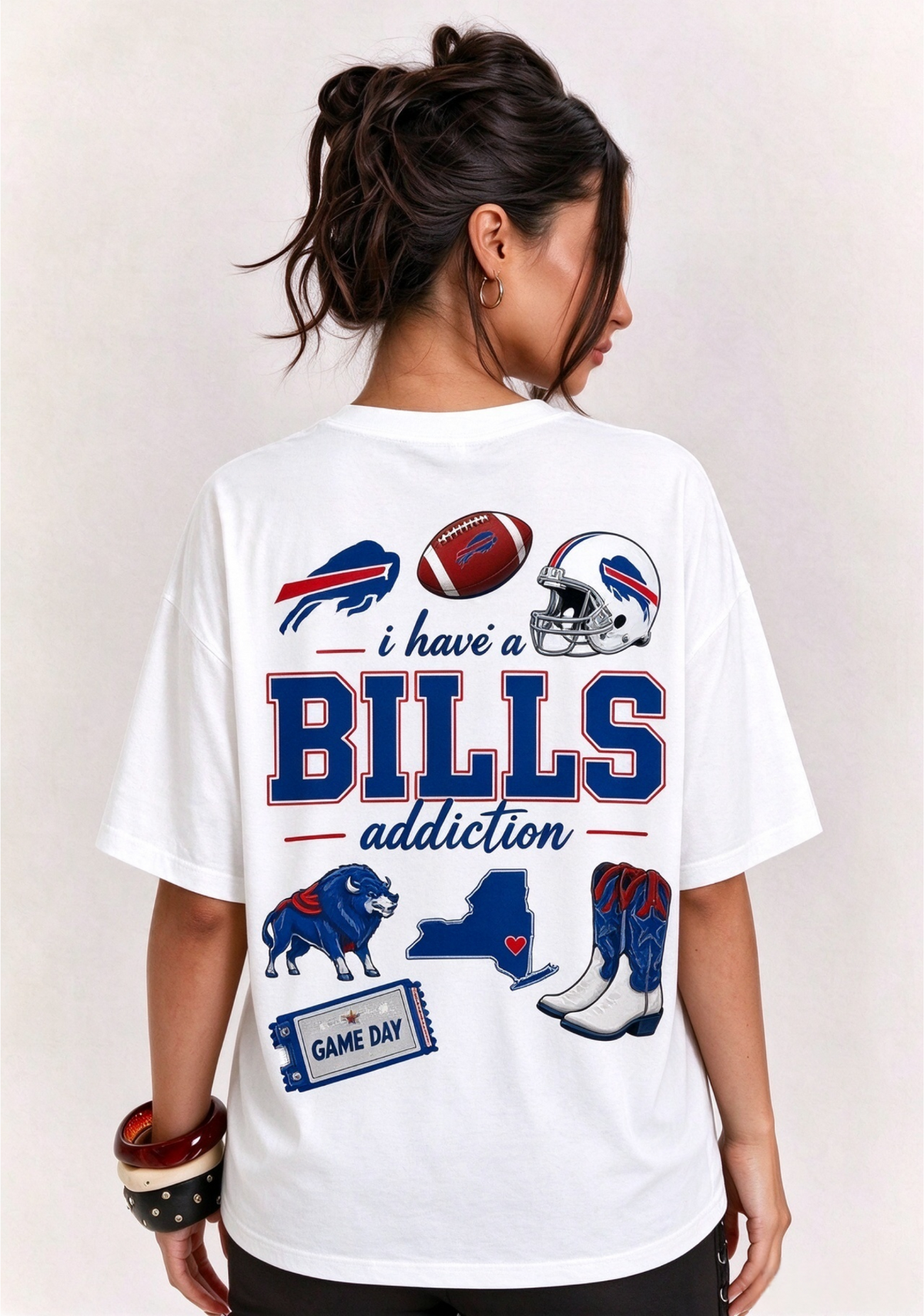 Women's Buffalo Bills NFL Game Day Graphic T-Shirt
