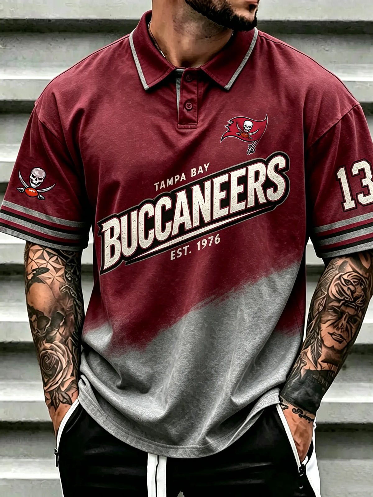 Tampa Bay Buccaneers Printed Polo Shirt Main image