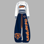 "Chicago Bears" Slim-fit sweatshirt and trousers set