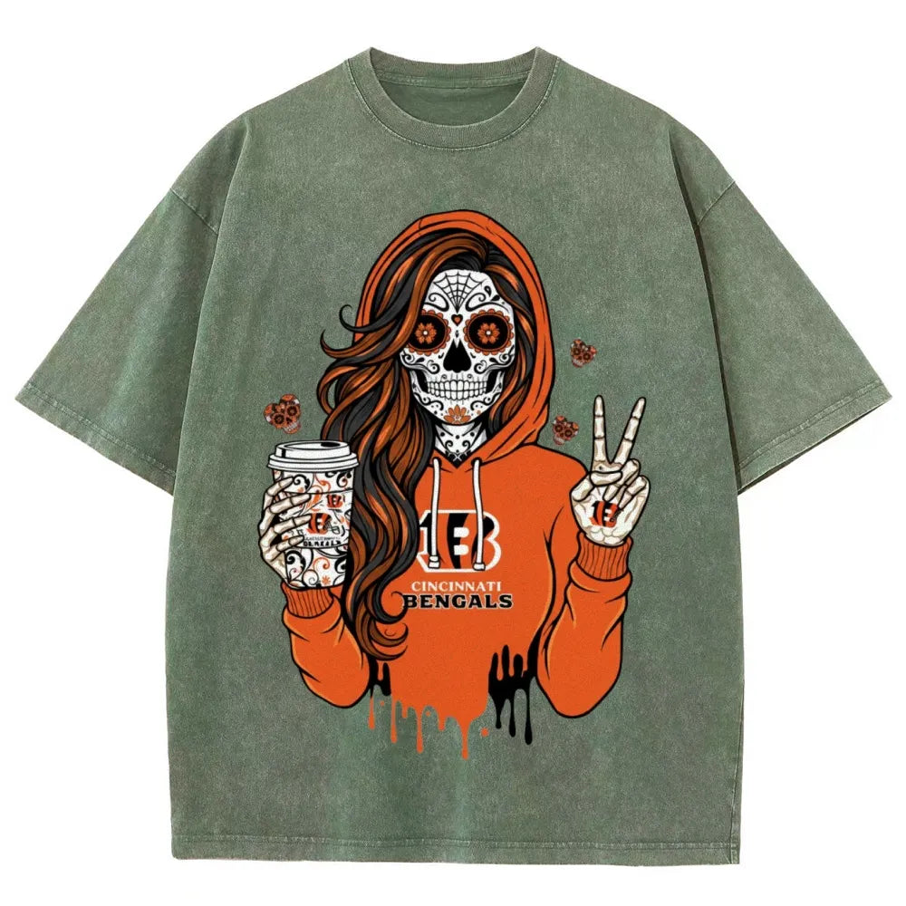 Unisex ¡°Cincinnati Bengals¡±Washed T-Shirt