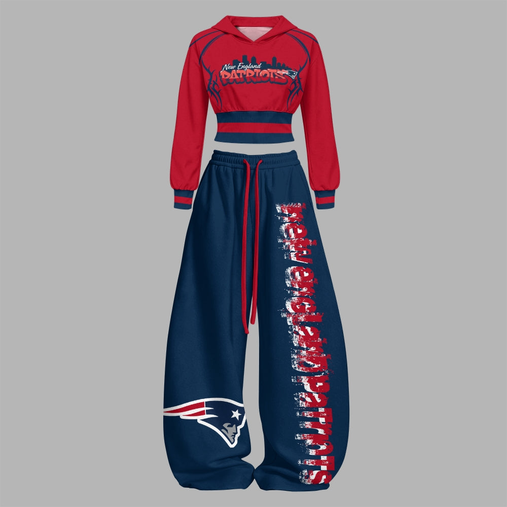 New England Patriots Slim-Fit Sweatshirt Set | NFL