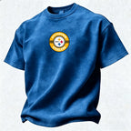 Pittsburgh Steelers Printed Unisex 100% Pure Cotton Washed T-Shirt
