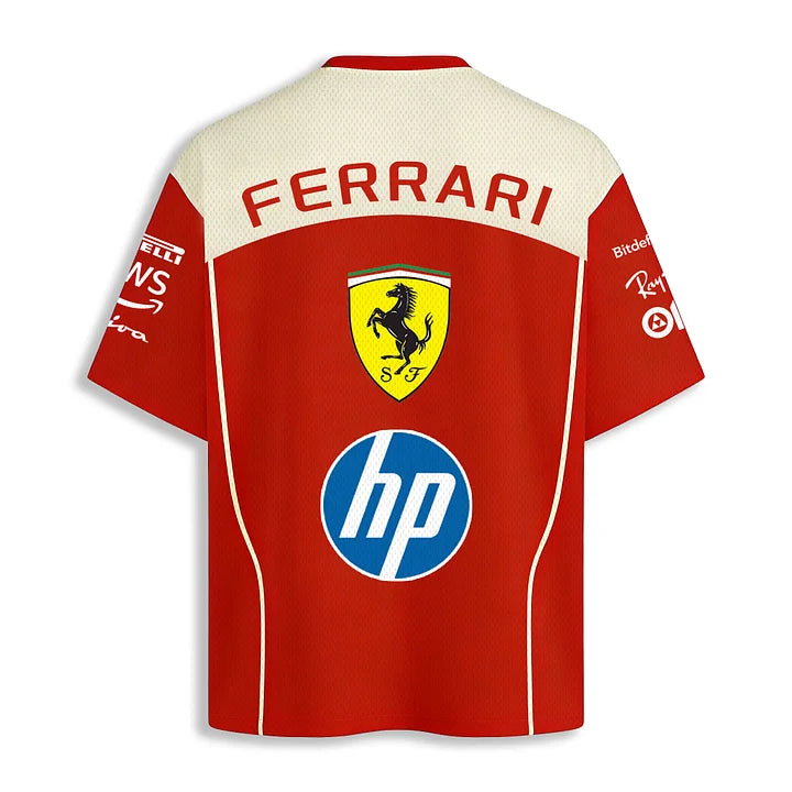 2026 Ferrari F1 Mesh Jersey