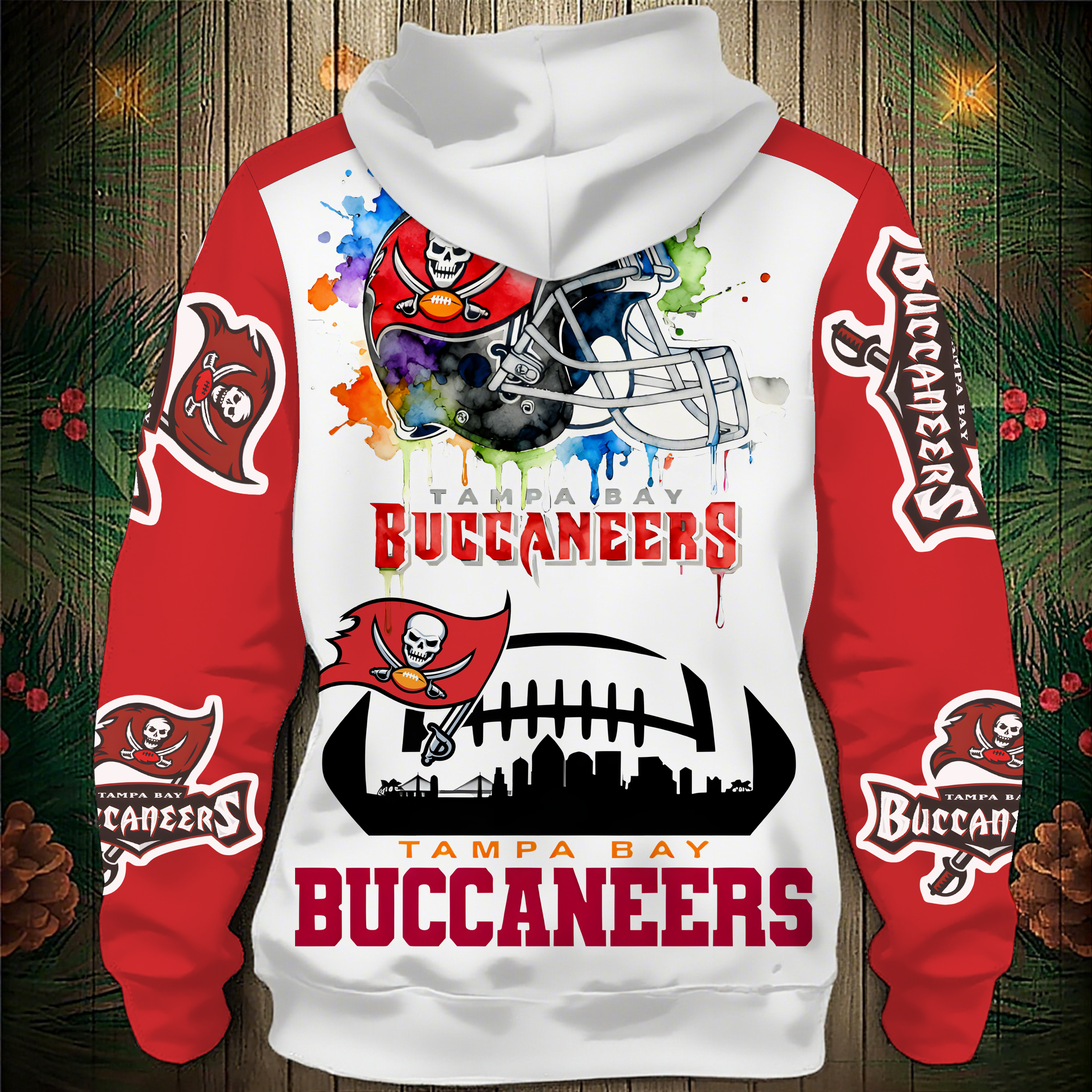 Tampa Bay Buccaneers 2026 New 3D Graphic Hoodie