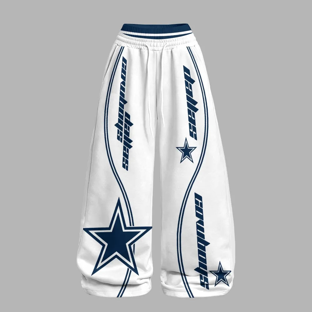 Dallas Cowboys Long-Sleeved Double-Layer Stretch Pants Set | NFL