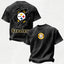 Pittsburgh Steelers Printed Unisex 100% Pure Cotton Washed T-Shirt