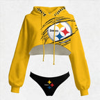 Pittsburgh Steelers Women's Hoodie Set