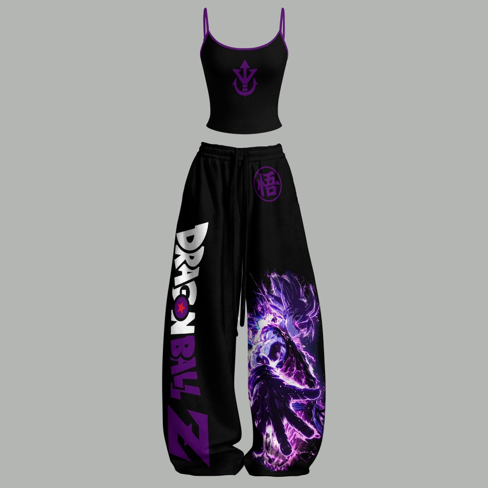 DRAGON BALL Top & Elasticated Trousers Two-Piece Set