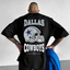 Dallas Cowboys Classic Helmet Star Logo Printed T-Shirt