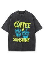 Coffee and Sunshine Washed Tee