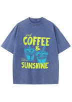 Coffee and Sunshine Washed Tee