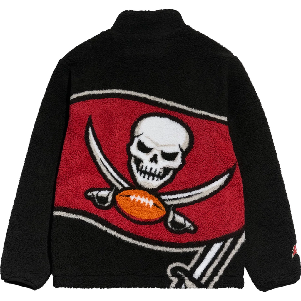 Tampa Bay Buccaneers Full Zip Sherpa Fleece Jacket