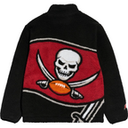 Tampa Bay Buccaneers Full Zip Sherpa Fleece Jacket