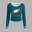 Philadelphia Eagles Long-Sleeved Double-Layer Stretch Pants Set | NFL