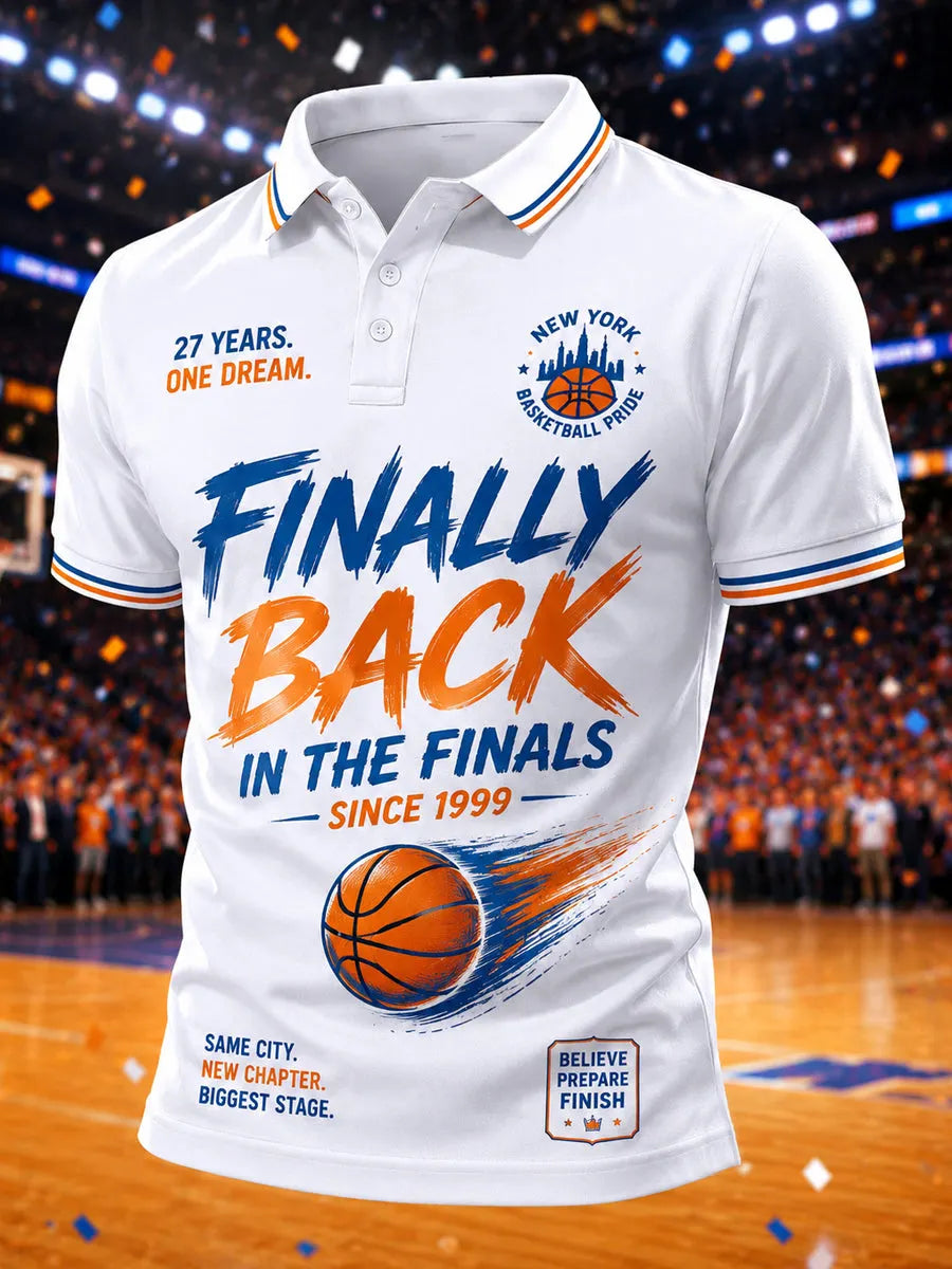 Men's Finally Back In The Finals Since 1999 New York Casual Polo Main image