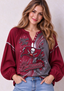 Women’s Tampa Bay Buccaneers Floral Game Day Fan Long Sleeve Shirt