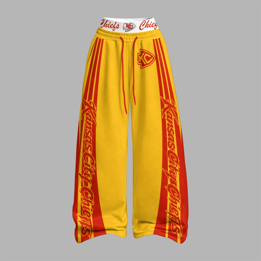 Kansas City Chiefs Zip-up hooded jacket and elastic-waist pants set | NFL