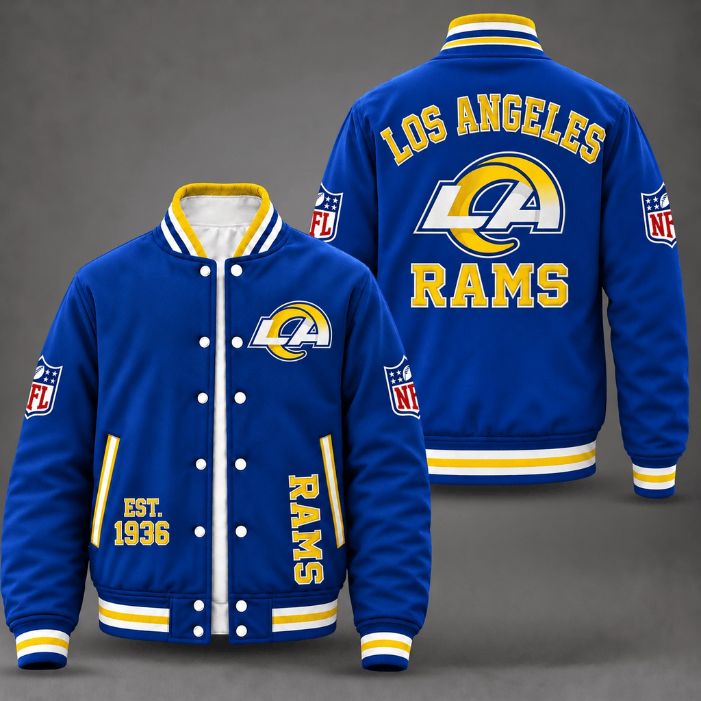 Unisex Los Angeles Rams Varsity Jacket