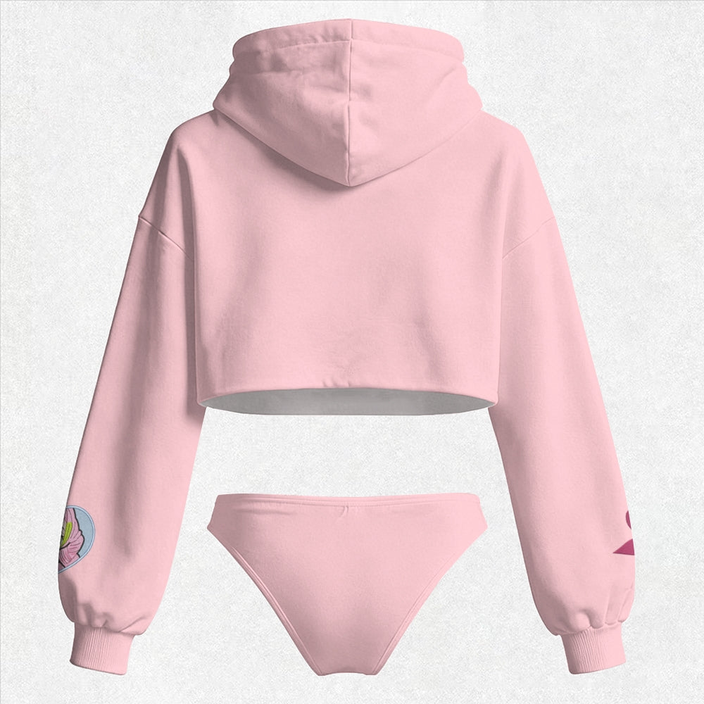Women's Hooded Thicken Suit Set 2605014570