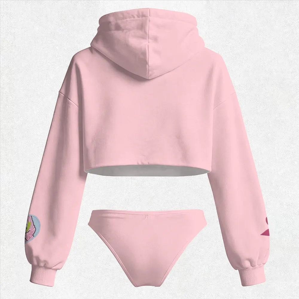 Demon Slayer Women's Hooded Thicken Suit Set