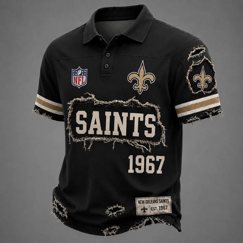 NO x NFL LUXURY V-Neck T-Shirt 3005 DatND DVT