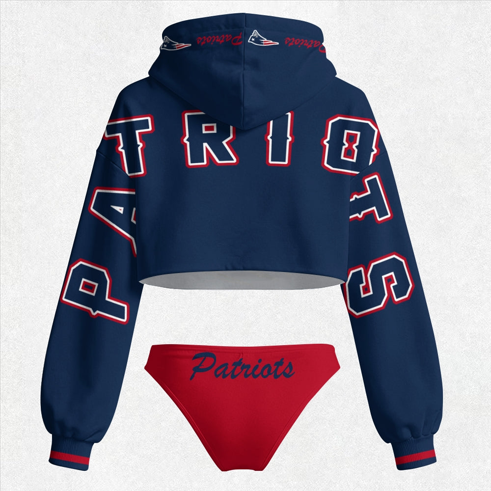 New England Patriots Women's Hoodie Set Secondary image