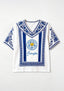 Boho Floral Featuring Leicester City V-Neck Blouse