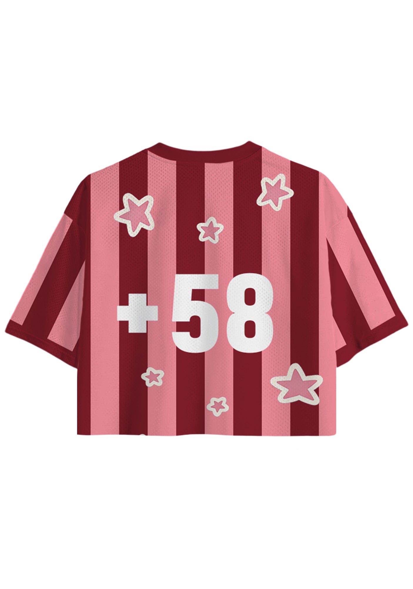 Retro Venezuela Star Striped Cropped Jersey Shirt Secondary image