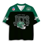 New York Jets Retro Helmet Graphic Jersey Shirts