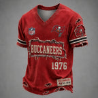 TB x NFL LUXURY V-Neck T-Shirt 3005 DatND DVT