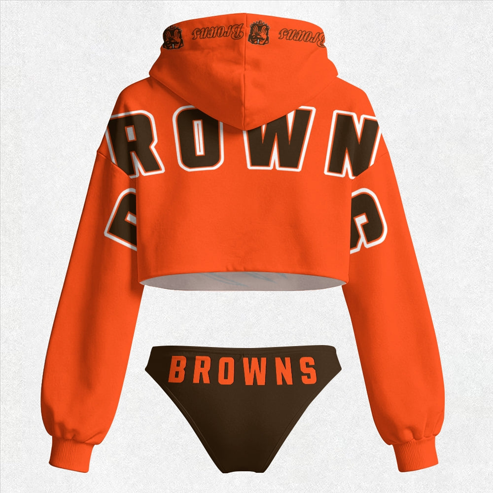 Cleveland Browns Women's Hoodie Set