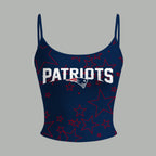 New England Patriots Top & Elasticated Trousers Two-Piece Set