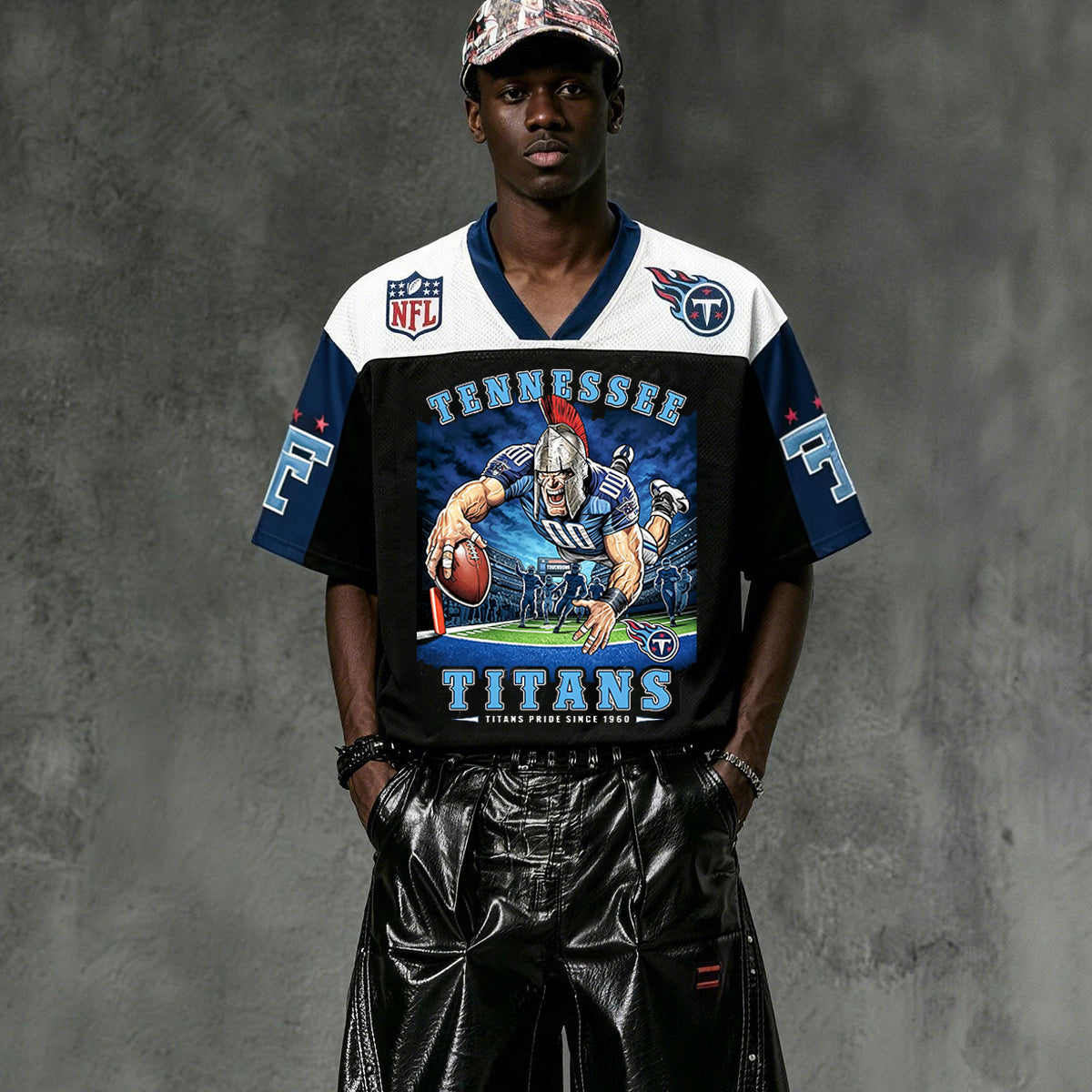 Tennessee Titans Football Graphic Jersey Shirts Main image