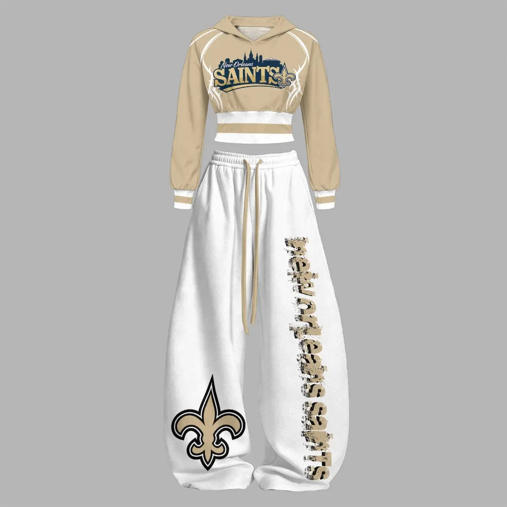 New Orleans Saints Slim-Fit Sweatshirt Set | NFL Main image