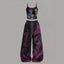 Anime Demon Slayer Top & Elasticated Trousers Two-Piece Set