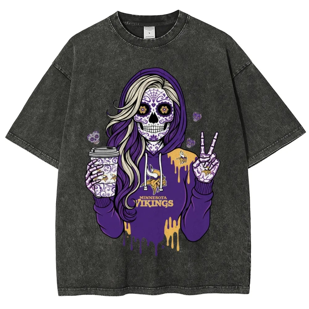 Unisex ¡°Minnesota Vikings¡± Washed T-Shirt