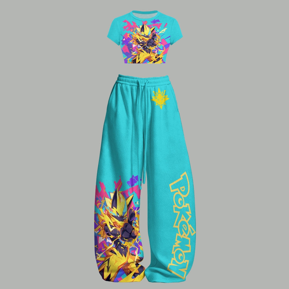 Pokémon T-Shirt  & Elasticated Trousers Two-Piece Set Main image