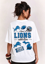 Women's Detroit Lions NFL Game Day Graphic T-Shirt