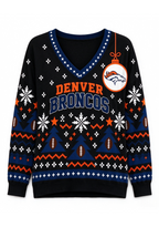Women’s Denver Broncos Ugly NFL Christmas Sweatshirt