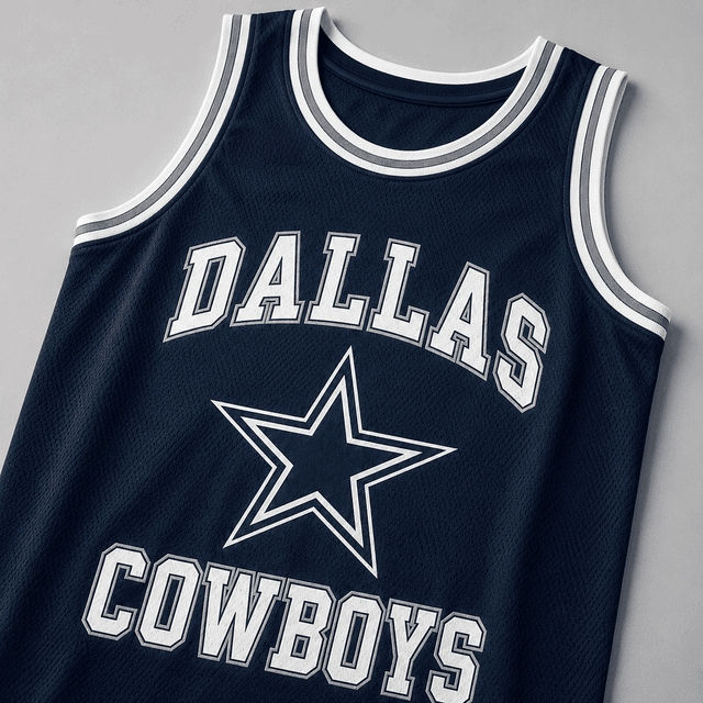 Custom Dallas Cowboys Personalized Tank Jersey