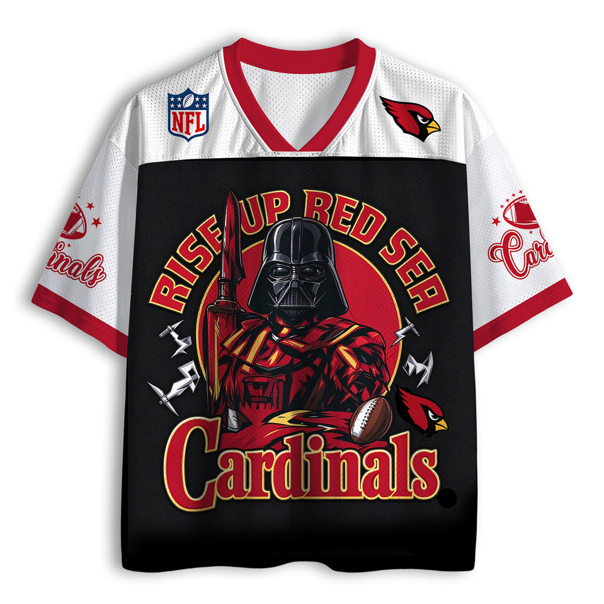 Arizona Cardinals Star Wars Graphic Jersey Shirt Main image