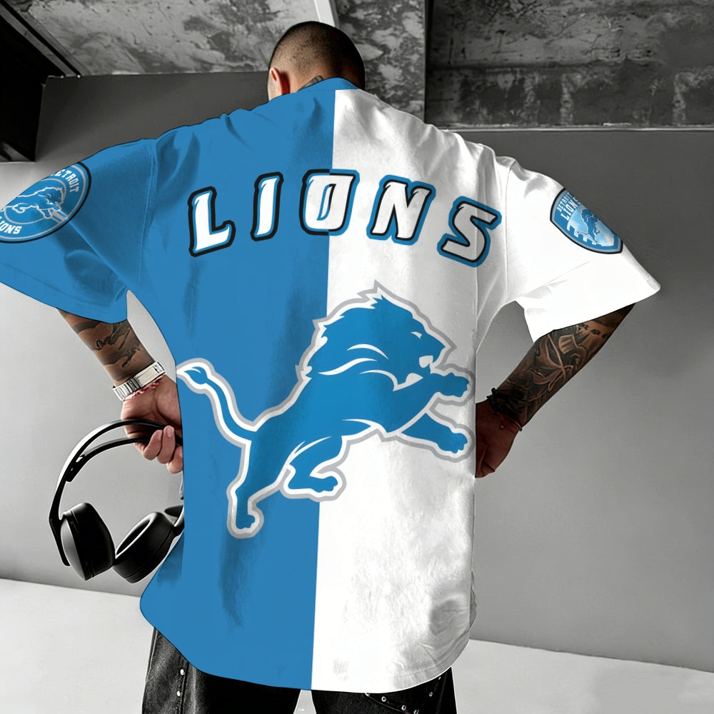 Unisex "Detroit Lions"  Inspired Trendy T-shirt