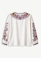 Minnesota Vikings Boho Floral Printed V-Neck Long Sleeve Shirt