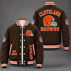 Cleveland Browns Brown Varsity Jacket