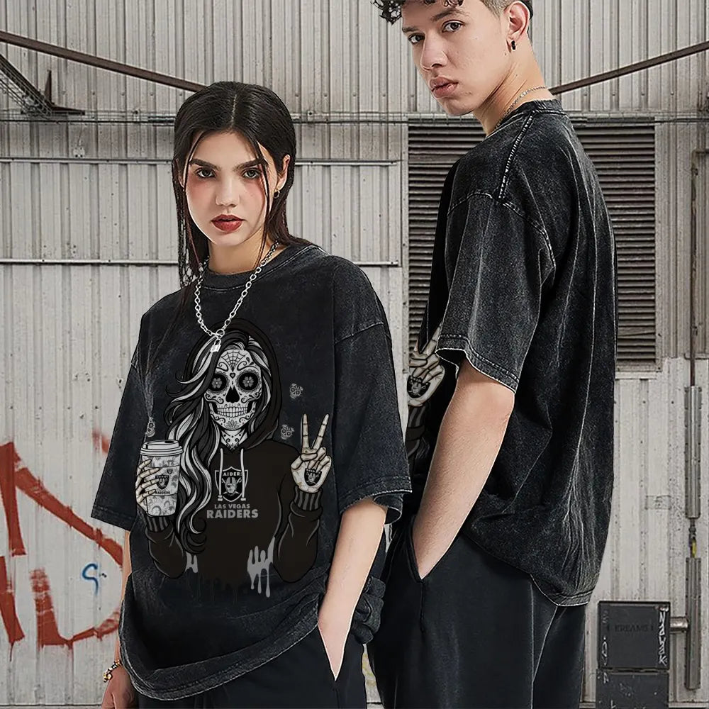 Unisex ¡°Las Vegas Raiders¡± Vintage Washed Tee