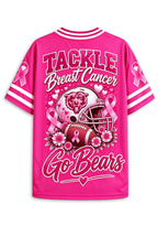 Women Chicago Bears Breast Cancer Awareness Pink Football Jersey