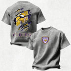 Minnesota Vikings Printed Unisex 100% Pure Cotton 100% pure cotton Washed T-Shirt