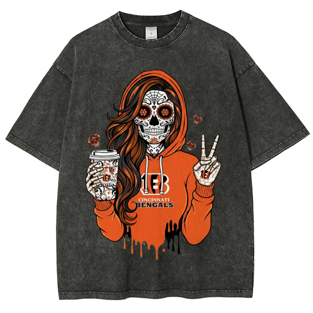 Unisex ¡°Cincinnati Bengals¡±Washed T-Shirt Main image