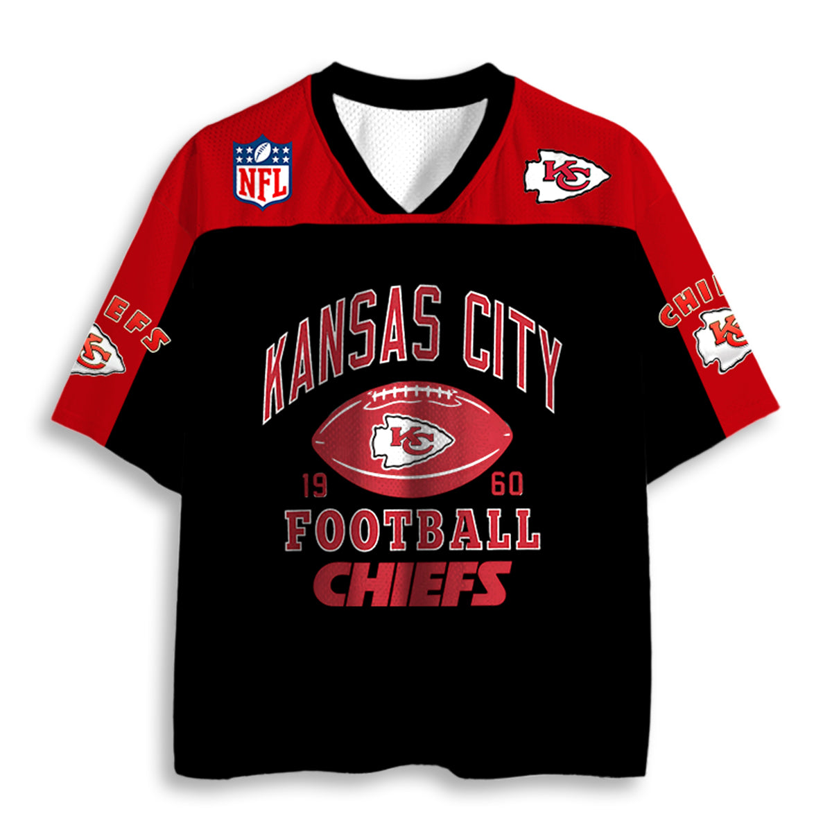 Kansas City Chiefs Football Helmet Jersey Shirts Secondary image