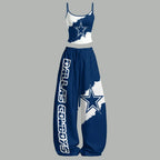 "Dallas Cowboys" Top & Elasticated Trousers Two-Piece Set
